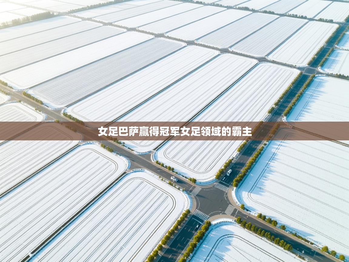 女足巴萨赢得冠军女足领域的霸主 第2张